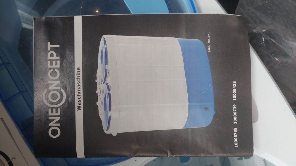 oneConcept DB003 MiniWaschmaschine, Camping Kaufen auf Ricardo