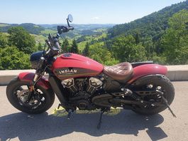 INDIAN SCOUT BOBBER 35kw / 70kw 6000km frisch ab MFK