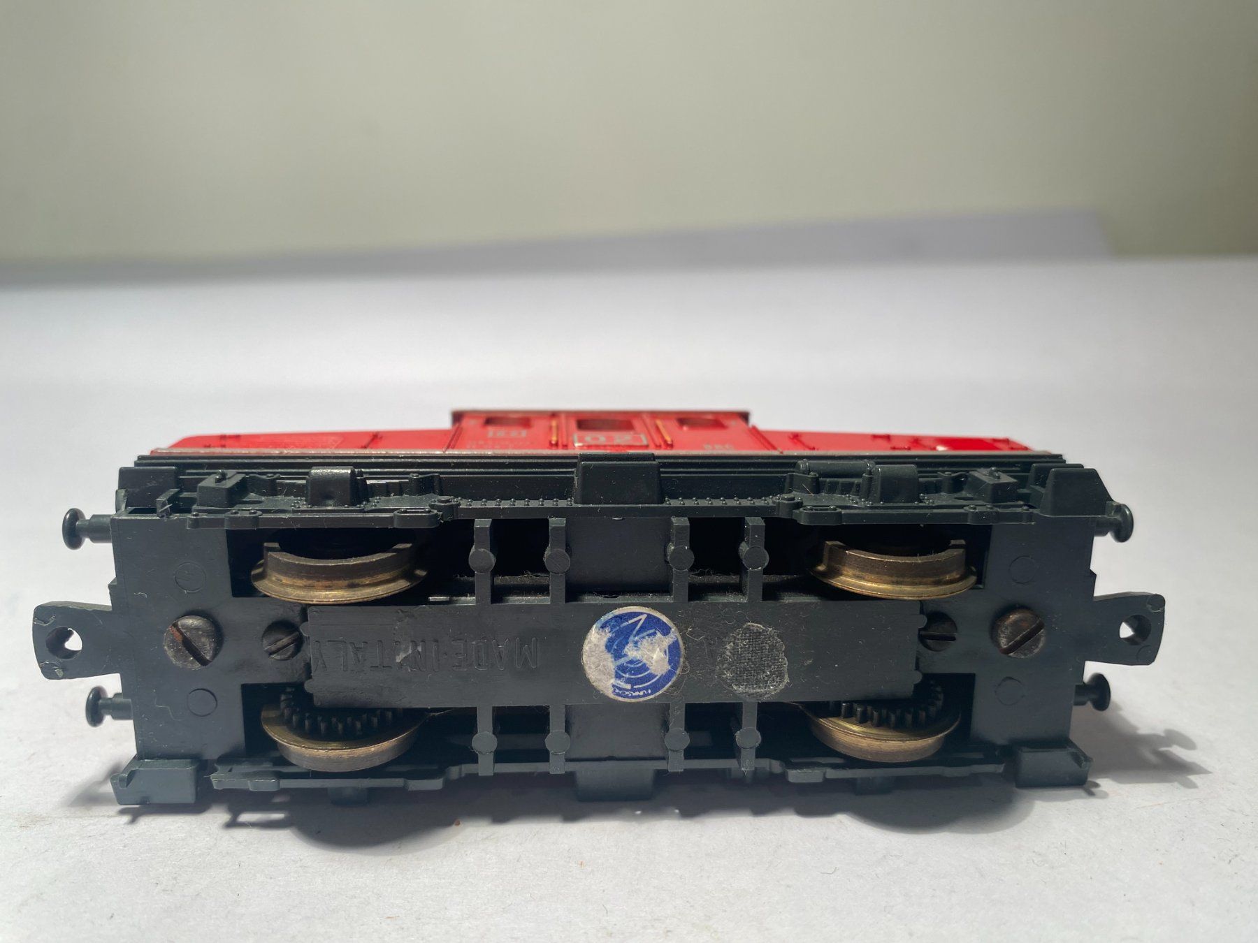Lima Modellini di ferrovie: LIMA, Rangierlok BBC Werkslok 02 rot, DC Analog – Usato da Buchrain venduto da Modellbahn11 7