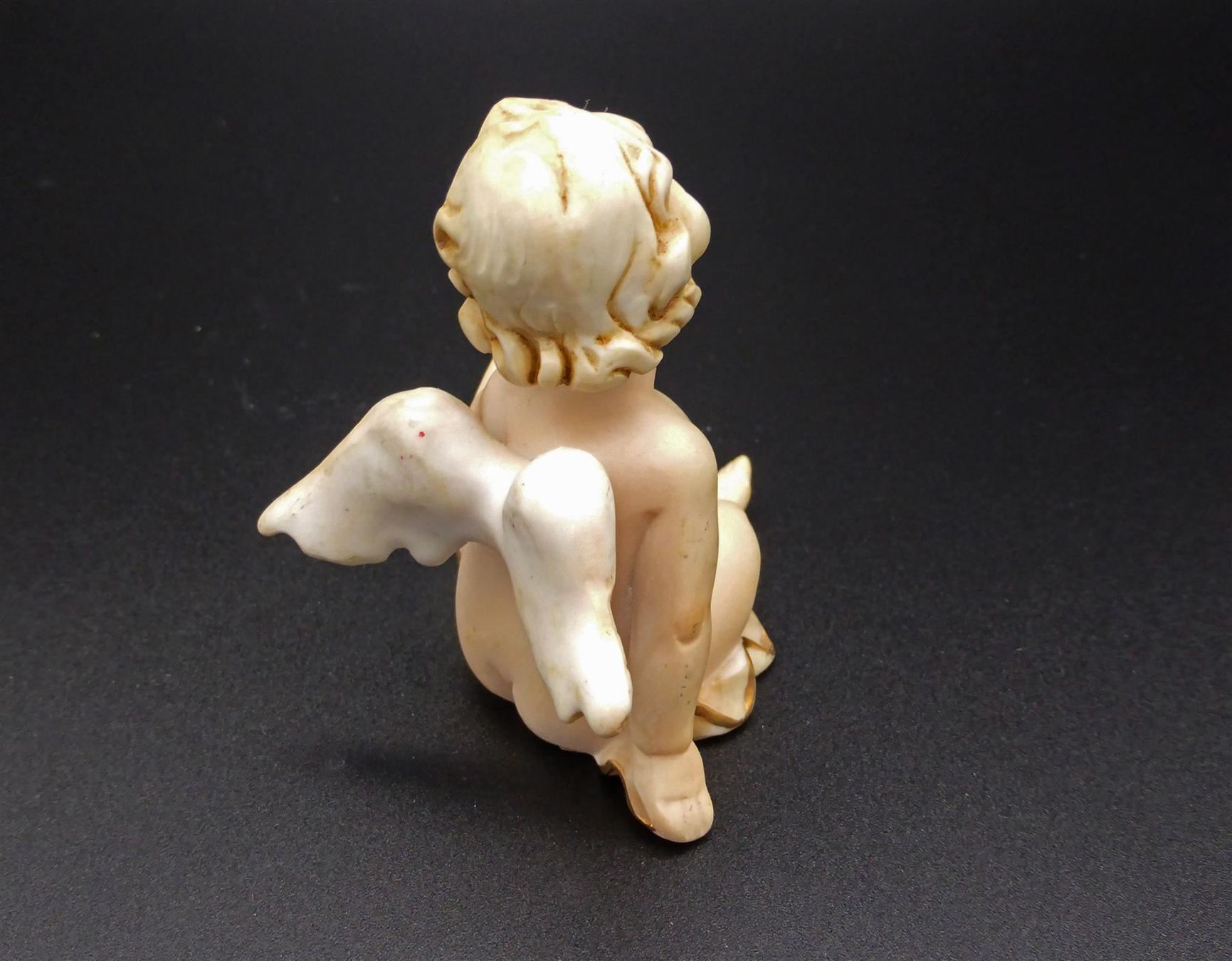 Statuette: Engel mit Rose, Höhe: 6,5 cm, neuwertig – Nuovo (secondo la descrizione) da Oberentfelden venduto da Rosenresli.02 2
