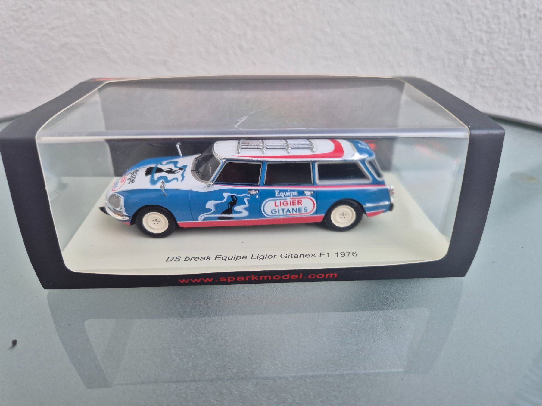 Citroën Modellini d'auto: Citroen DS Break Ligier-Gitanes 1976 Spark – Nuovo (secondo la descrizione) da Oberbuchsiten venduto da laffite54 5