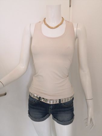 🤩MANGO TANK-TOP BEIGE