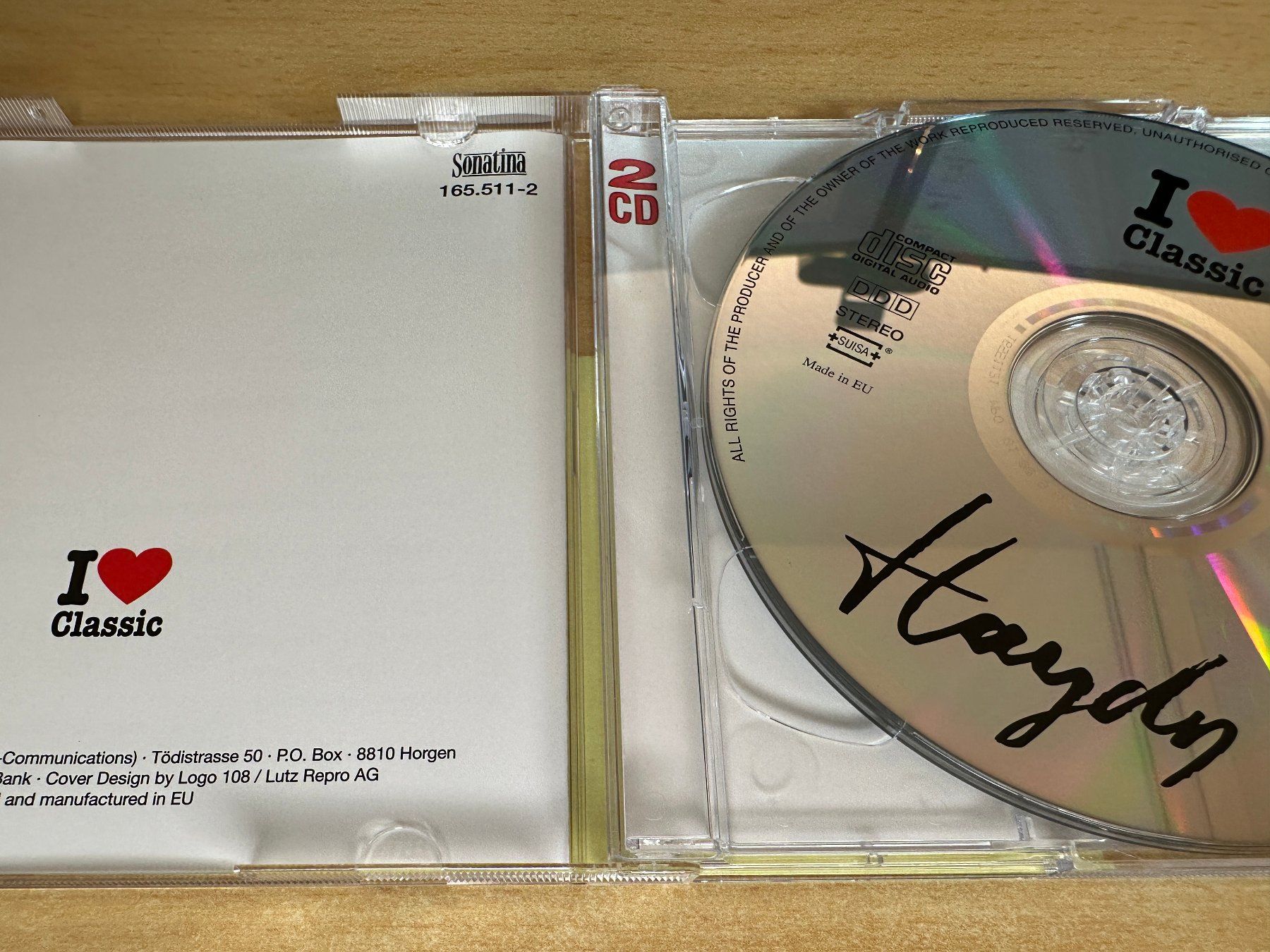 CD: N8 Haydn - Symphony Surprise - Serenade - The Clock - 2 CD – Usato da Rikon im Tösstal venduto da Alpenmutz 2