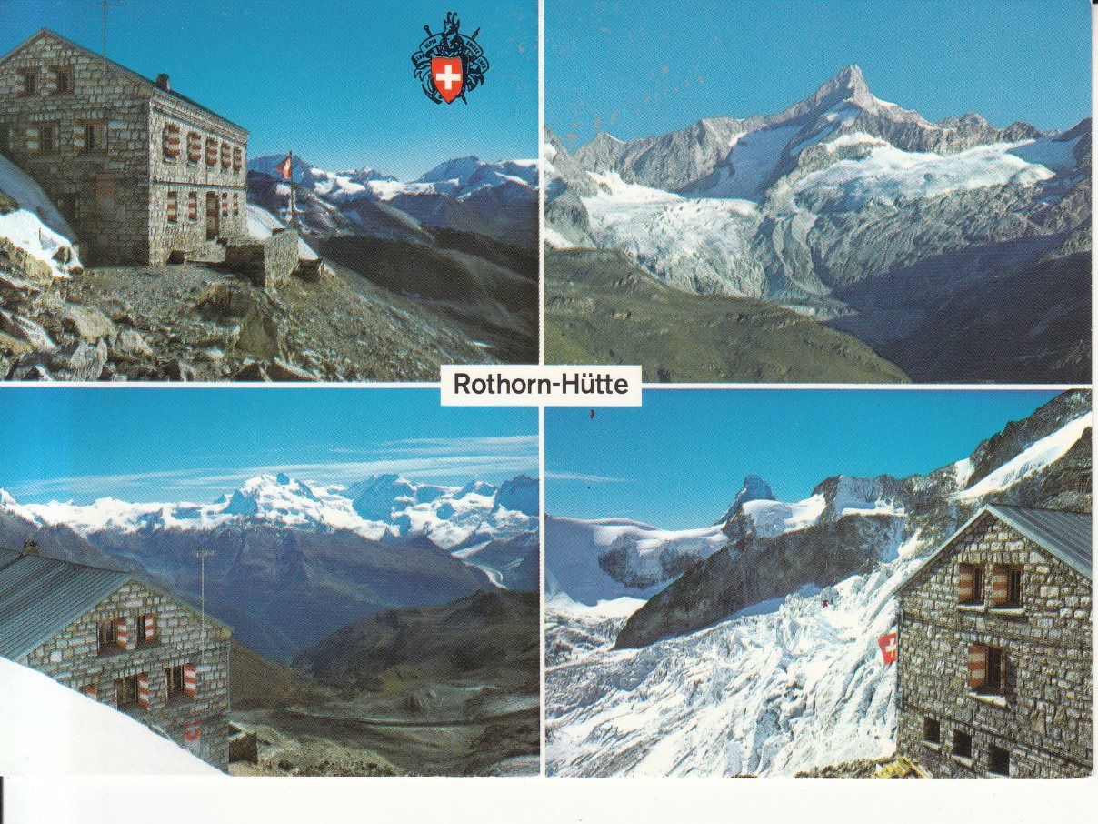 Cartoline postali: Rothorn Hütte ca. 1970 – Usato da Bürglen TG venduto da StampGraf