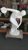 Diskuswerfer Diskobolos - Statue, Gartenfigur, Betonfigur