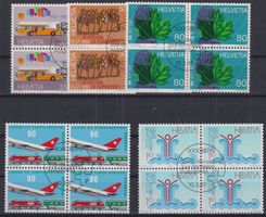 M35) Satz 4.Block 743 - 747, ET Vollstempel, sehe Scan