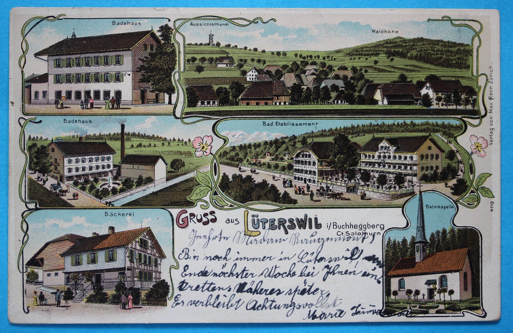 Cartoline postali: LüTERSWIL LITHO AK – Usato da Lotzwil venduto da pirolh