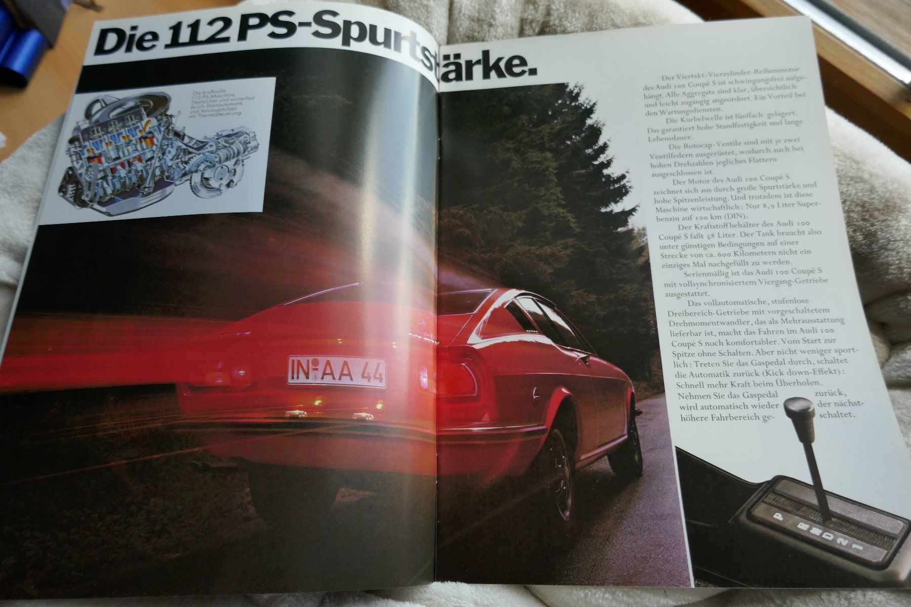 Audi Documenti: Audi  Coupè  100S,  Originalprospekt – Nuovo (secondo la descrizione) da Madiswil venduto da ML911 2