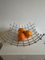 Chrom Obstschale Design Metallkorb Früchtekorb Deko Früchte