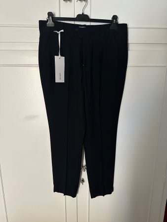 Dondup Black Trousers – Never Worn, Timeless & Versatile (L)