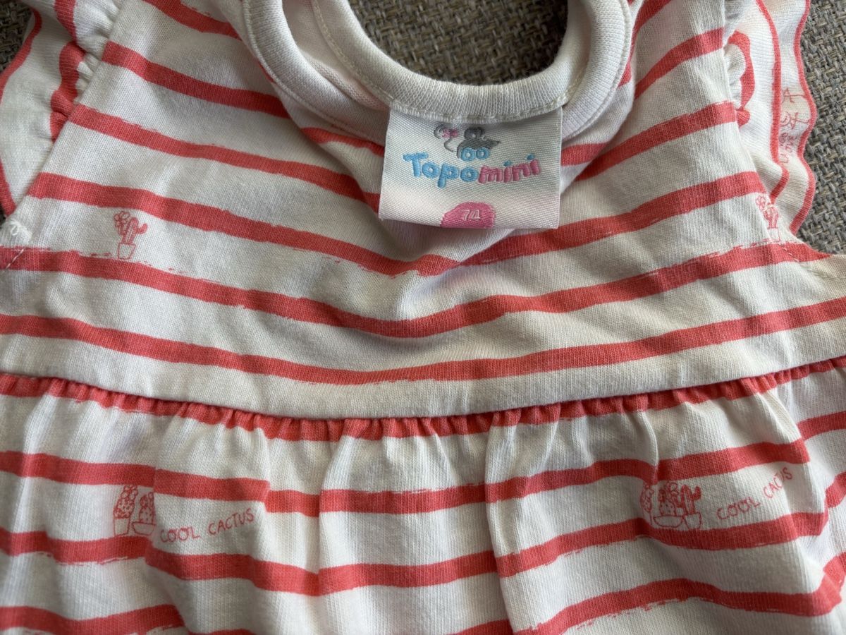 Kleider & Röcke: Sommerkleid Gr. 74 Topomini gestreift – Gebraucht aus Bern von Mars064 1