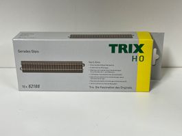 TRIX 62188 10Stk.  Gerades Gleis 188,3 mm (7-13/32")