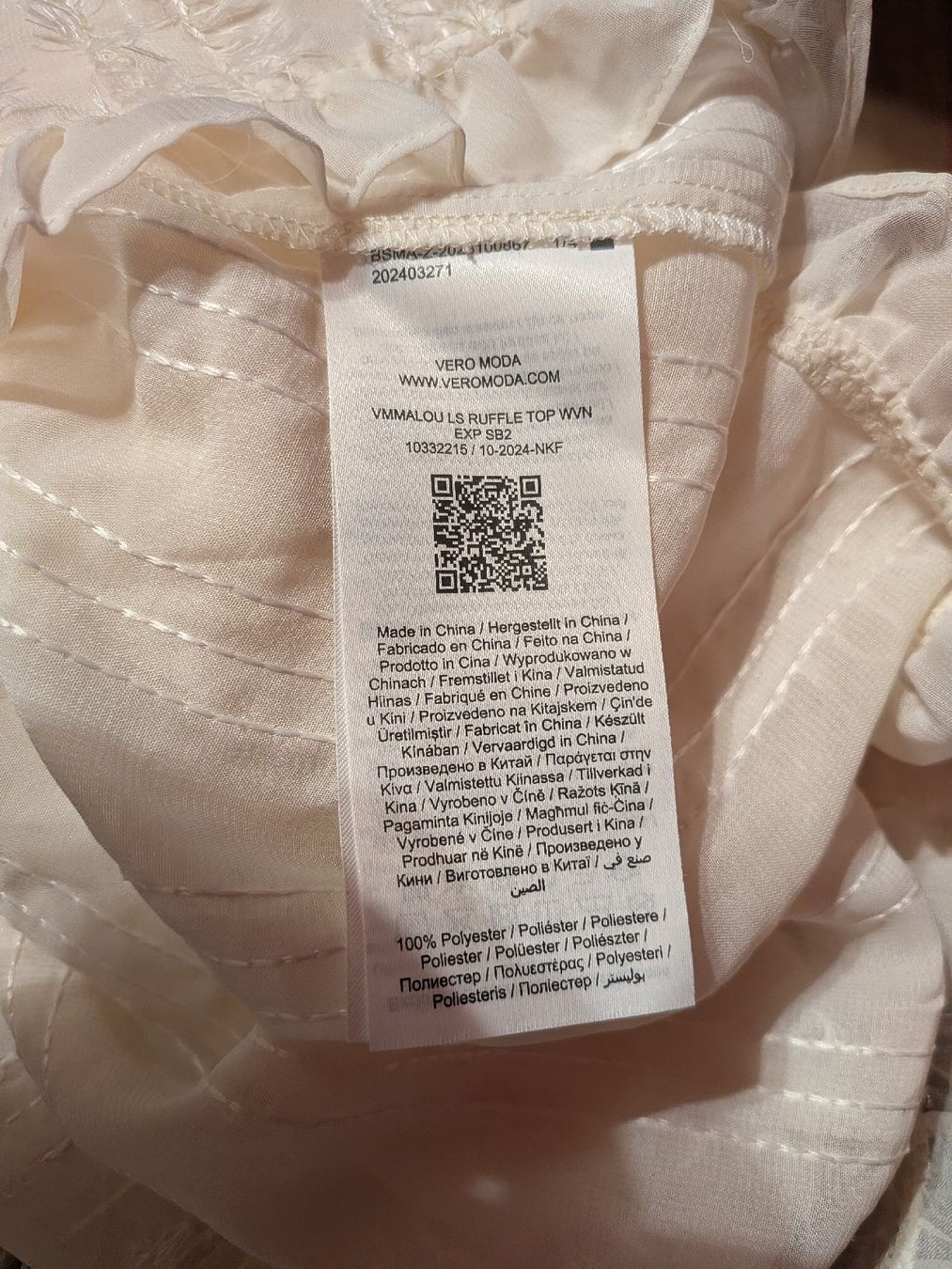 Vero Moda Camicette: Chemisier Vero Moda – Nuovo e nell'imballaggio originale da Vionnaz venduto da MarinaMGB 2