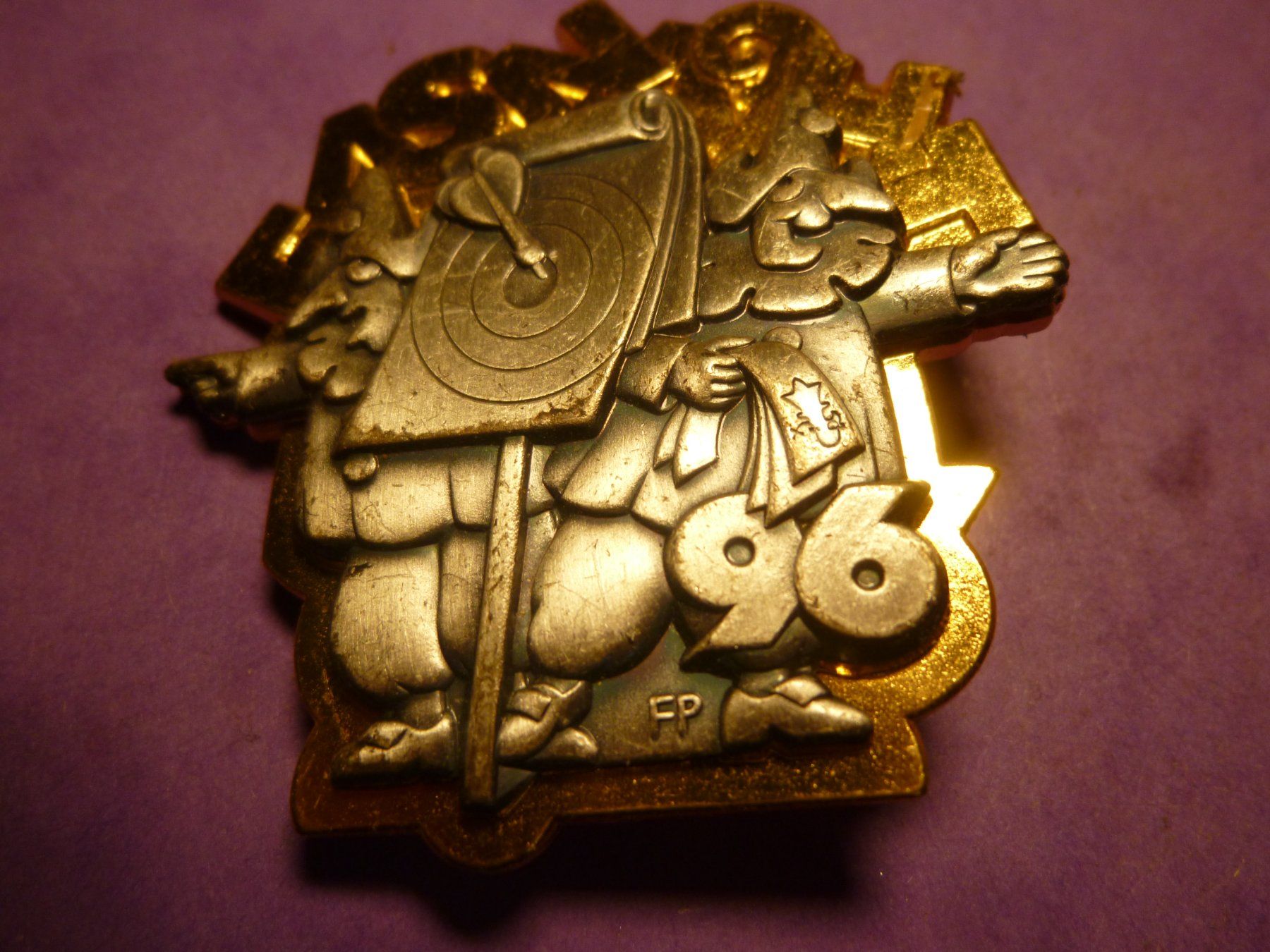Placchette & Badge: BASEL 1996 GOLD – Usato da Ried (Muotathal) venduto da Mandarin02