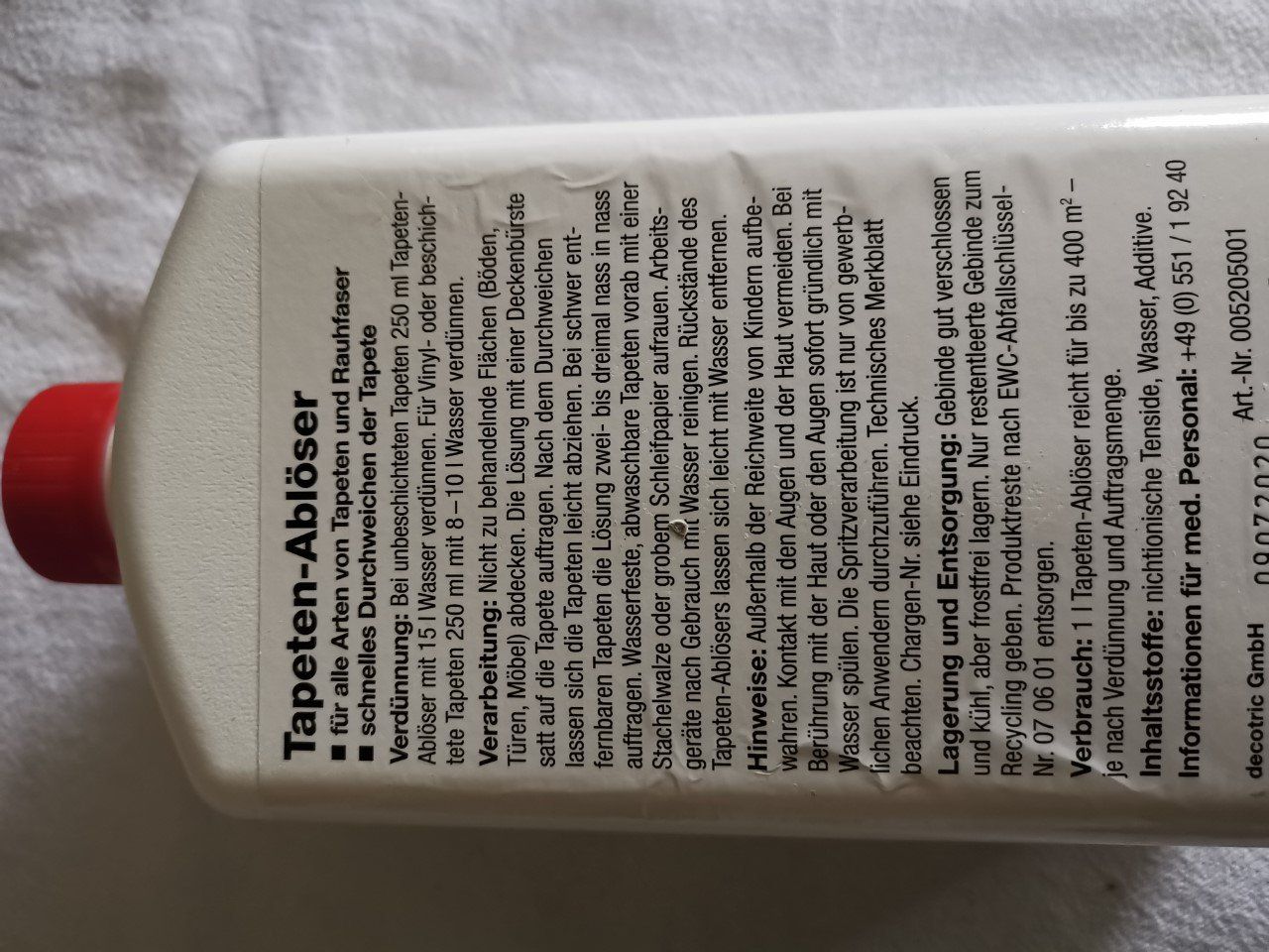 Colori: Tapeten-Ablöser 1L Neu – Nuovo e nell'imballaggio originale da Goldach venduto da Top-Shops 1