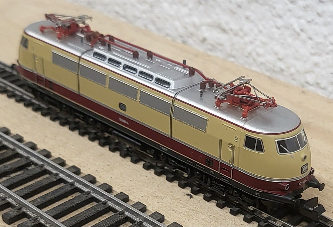 Trix Modellini di ferrovie: Minitrix 12590 BR 103 DB E-Lok Analog/Digital – Nuovo (secondo la descrizione) da Malters venduto da minitrix79 2
