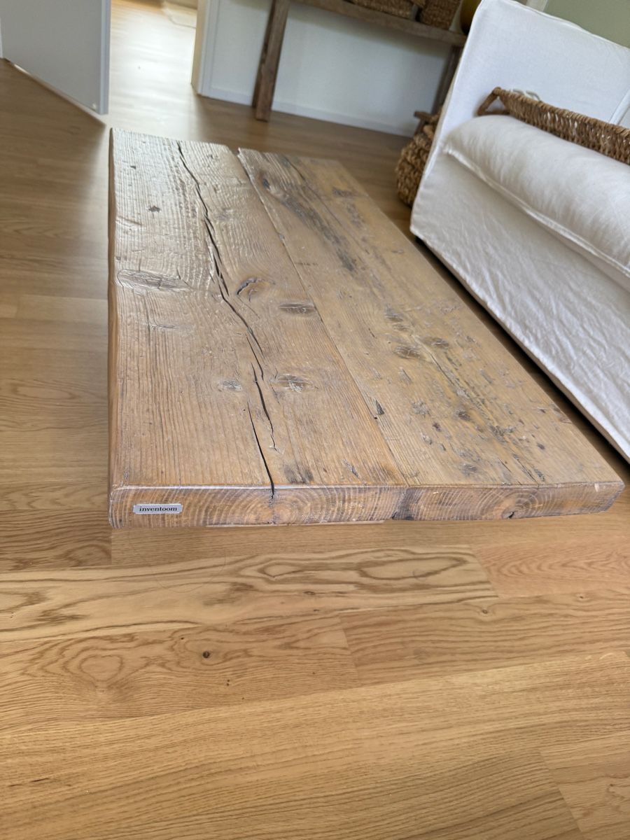 Tavoli: Rustic reclaimed Wood Side Table - Unique Style – Nuovo (secondo la descrizione) da Adliswil venduto da dai_yr5z 1