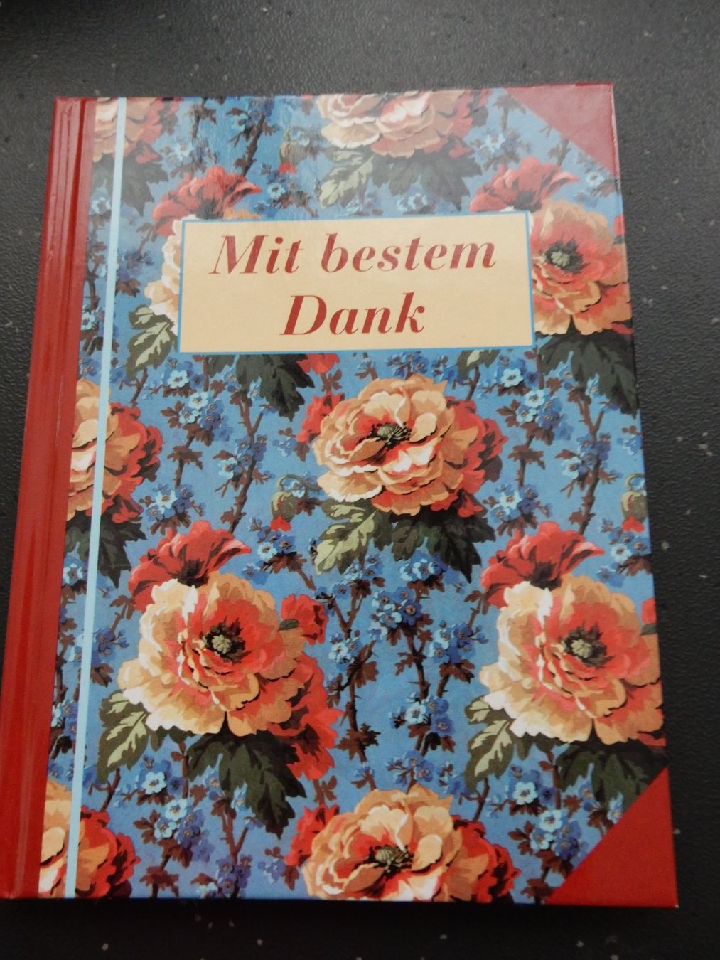 Libri: Geschenkbuch - Nostalgie Romantik 'Mit bestem Dank' – Nuovo (secondo la descrizione) da Jona venduto da JOberg_25 7