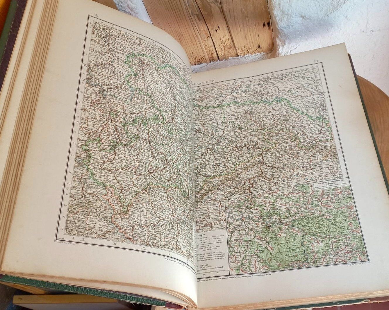 Cartine & Atlanti: Andrees Handatlas 4. Auflage 1901 – Usato da Burgdorf venduto da glasrabe01 3