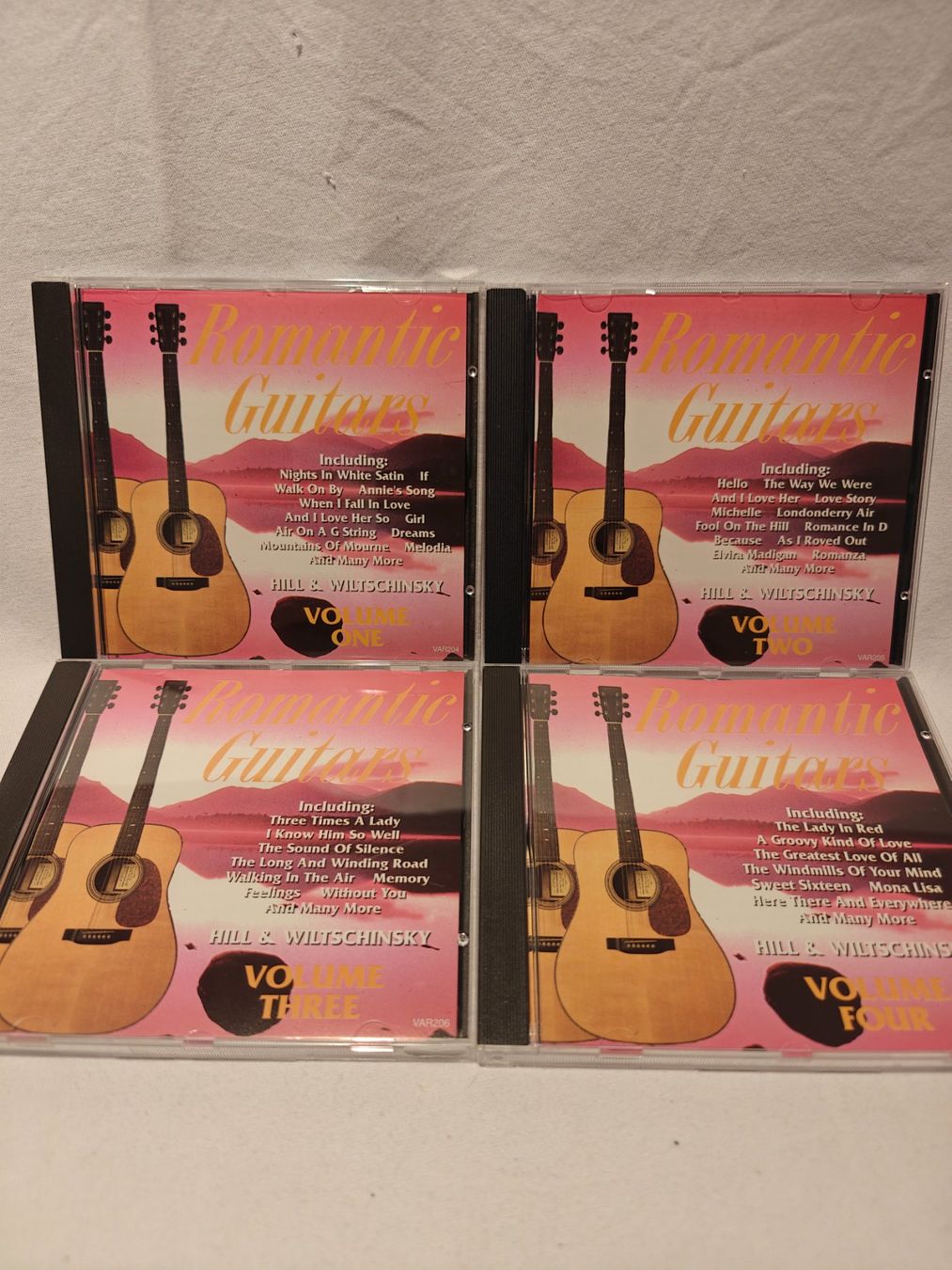 CD: Romantic Guitars Hill & Wiltschinsky 4 CDs – Usato da Gutenswil venduto da Vulcano21 1