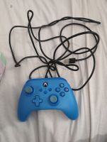 Controller per Xbox cablato blu ottimo stato.
