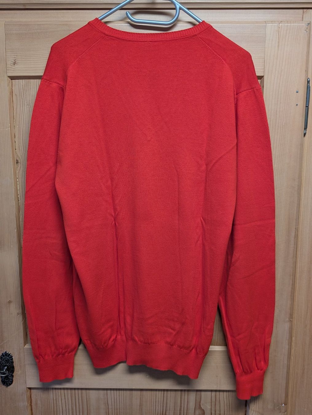 Benetton Maglioni & Felpe: Benetton Herrenpullover Rot, Grösse L – Usato da Pfyn venduto da Magra02 1