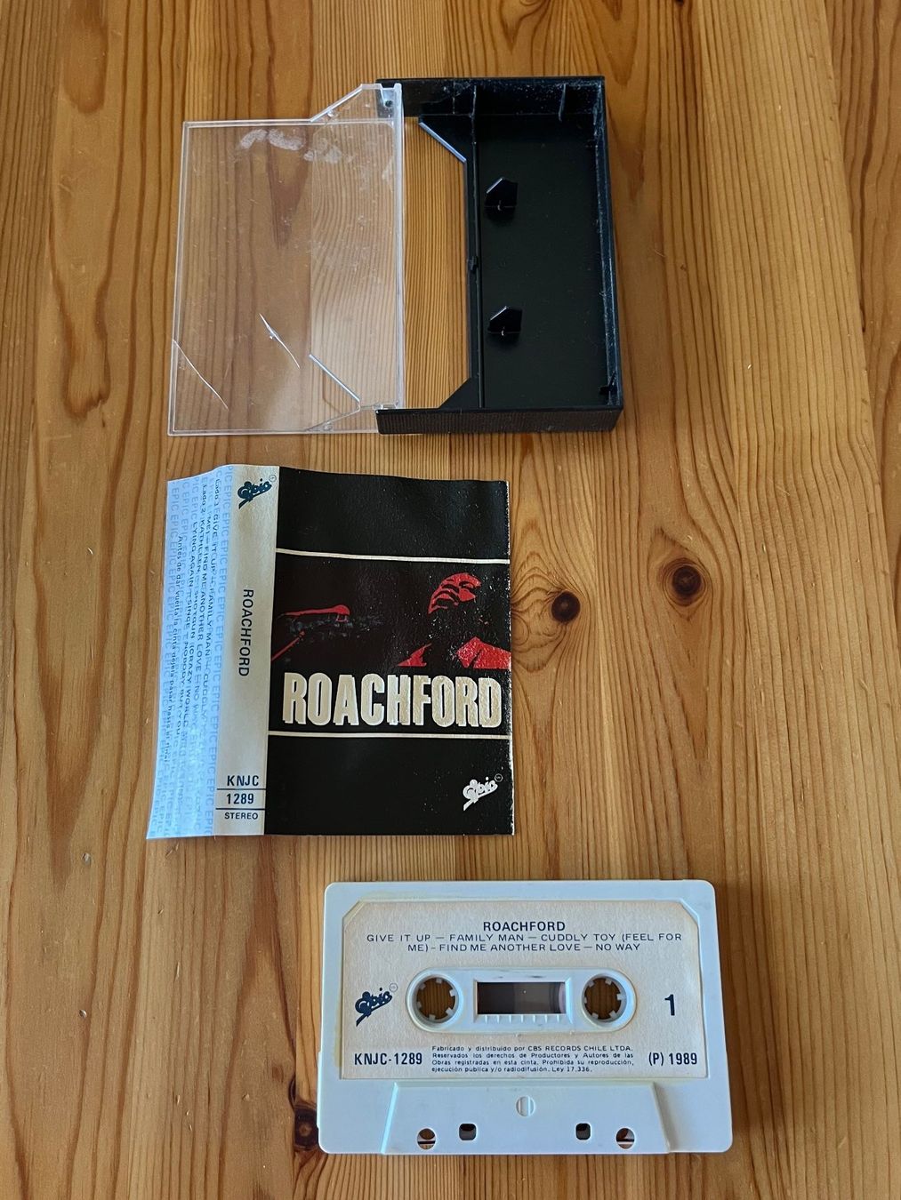 Musicassette: Roachford (KNJC- 1289 / 1989) – Usato da Zürich venduto da Gurkis 2