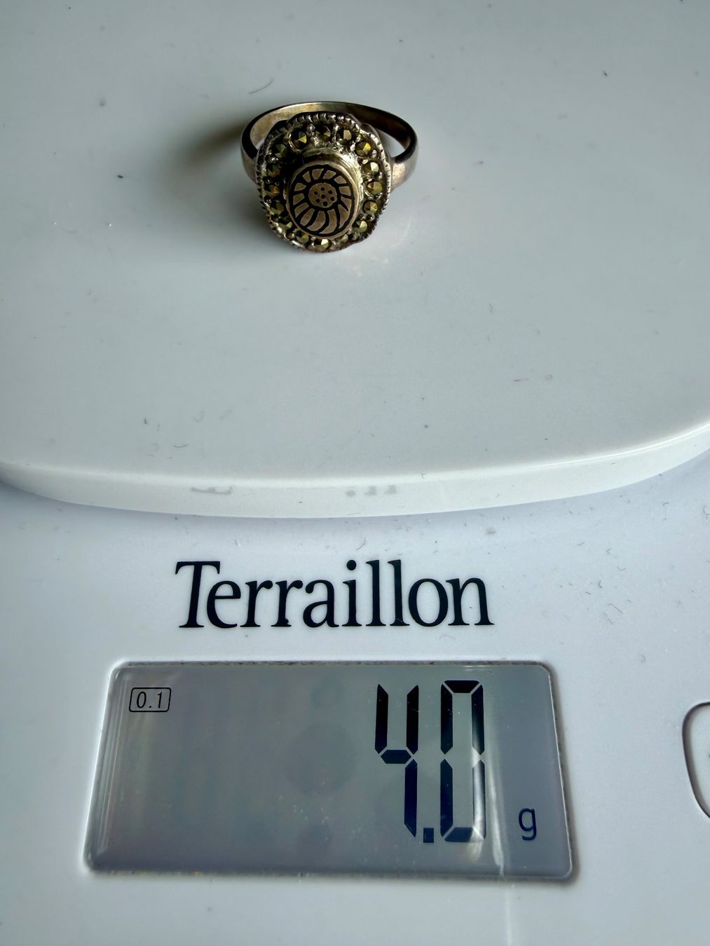 Anelli: Vintage-Ring aus 925er Silber, G.55 – Usato da Lamone venduto da LaCantinaMagica 7