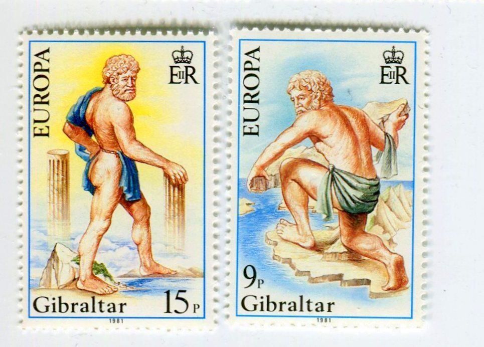 Tutti i francobolli: Briefmarken "Herakles". Gibraltar – Nuovo e nell'imballaggio originale da Basel venduto da Butsch5