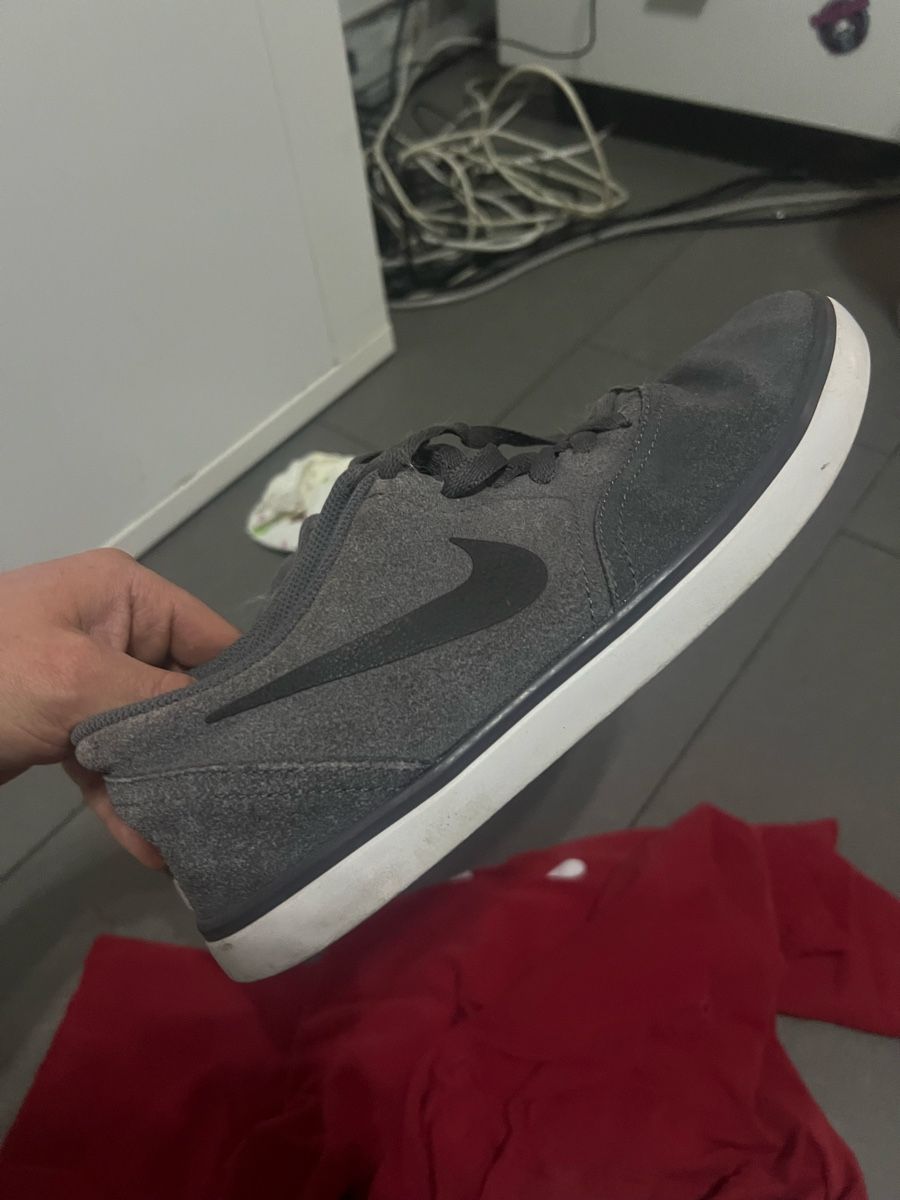 Nike Scarpe da uomo: Nike Check Solar Canvas SB Cool Grey, Grösse 41 – Usato da Neuenhof venduto da pro_td2z