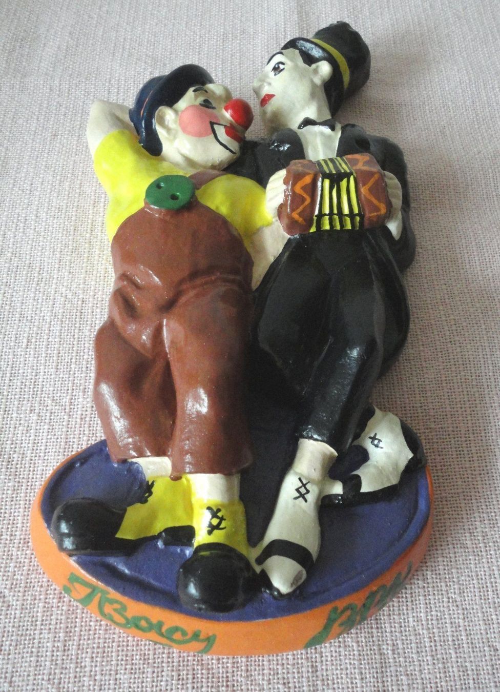 Statuette: Zirkus-Clowns Keramik-Figuren – Usato da zürich venduto da parts5060
