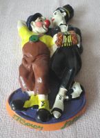 Zirkus-Clowns Keramik-Figuren