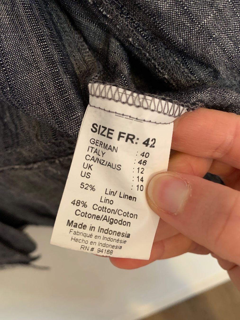 Giacche: Animale leichte Leinen Jacke Gr. M – Usato da Fislisbach venduto da KolibriSecondhand 5