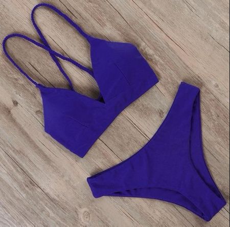Neues Bikini Königsblau in Gr L