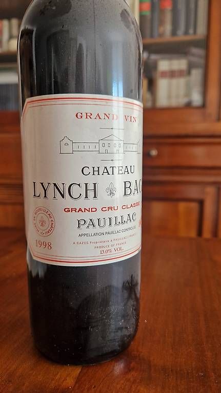 Vino: Linch Bages 1998 – Nuovo e nell'imballaggio originale da Genève venduto da Baraca60