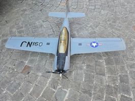RC Modellflugzeug Graupner T-28 Trojan guter Zustand
