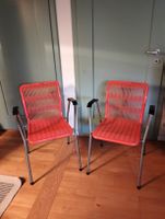 2 Vintage Mid Century Gartenstühle