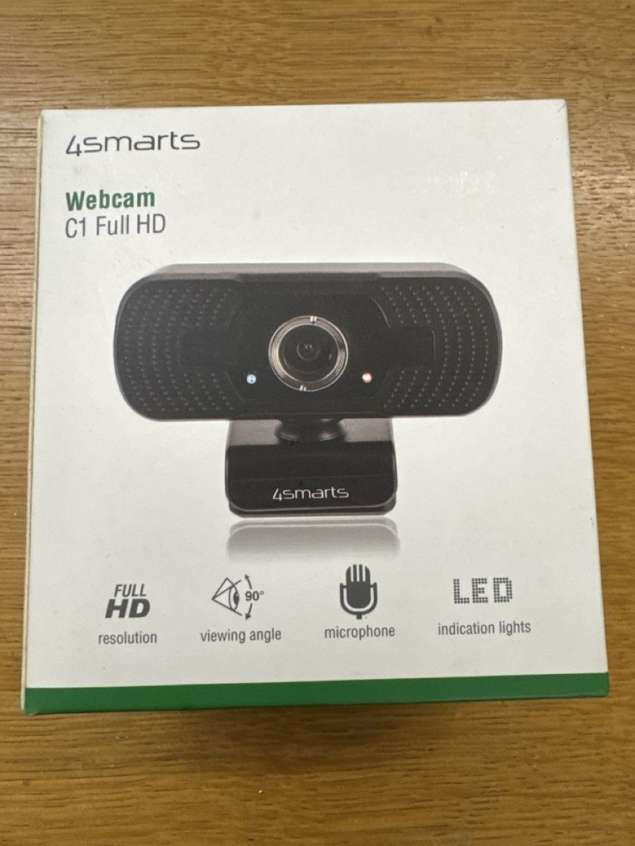 Webcams: Webcam Full HD mit Mikrofon – Neuf avec emballage d'origine à Ehrendingen par Sansav