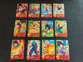 12 DragonBall Karten von Holo Rare bis Ultra Rare  2014 (1)