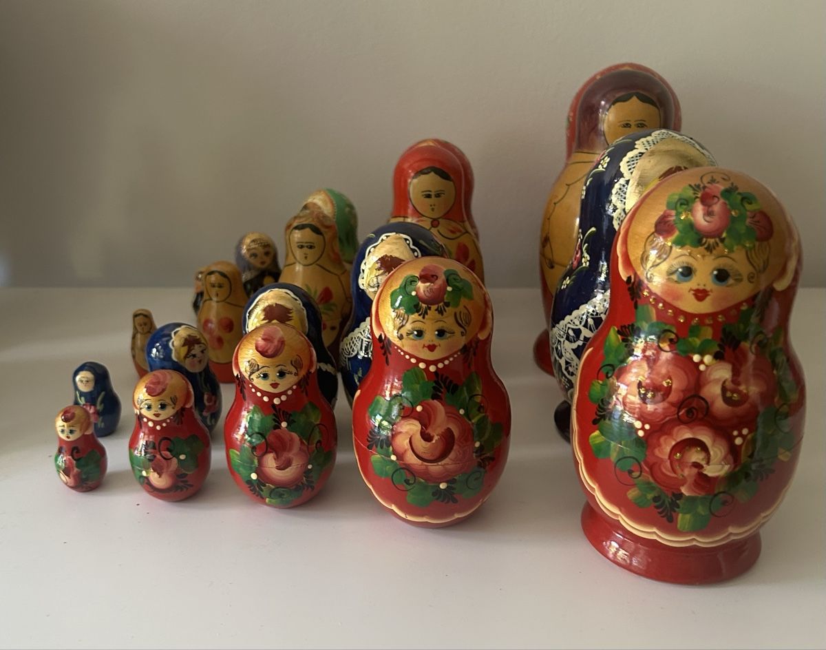 Figuren: 4 Matroschkas  – Gebraucht aus Hochfelden von larson27 4