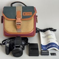 Sony Cyber-shot DSC-HX1 Bridge, 20x Zoom G-Objektiv, Set
