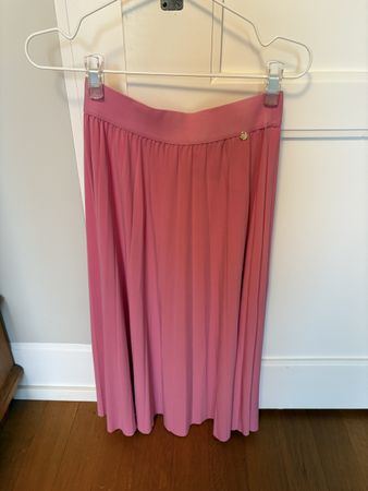Midirock Plissee rosa 34