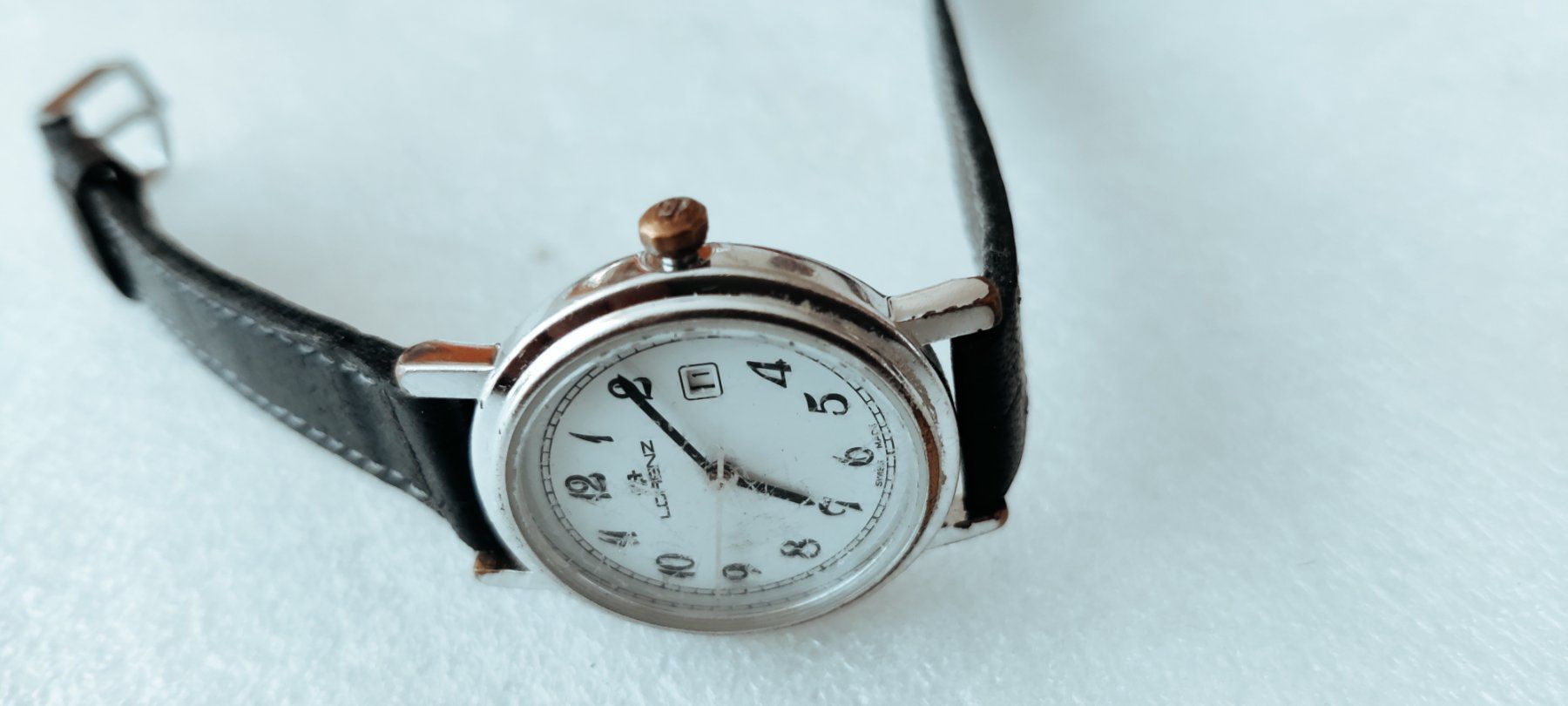 Orologi: Lorenz, Quarz-Armbanduhr,  Swiss Made – Usato da Zürich venduto da sendbad 1