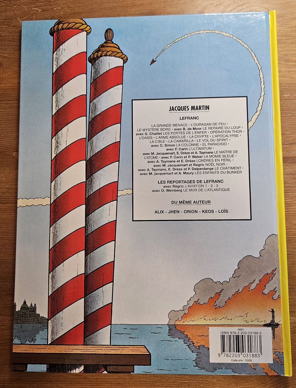 Fumetti: Lefranc N 23 E.O. (T.T.B.E.)   L'éternel shogun – Usato da Prévonloup venduto da bitume1975 2