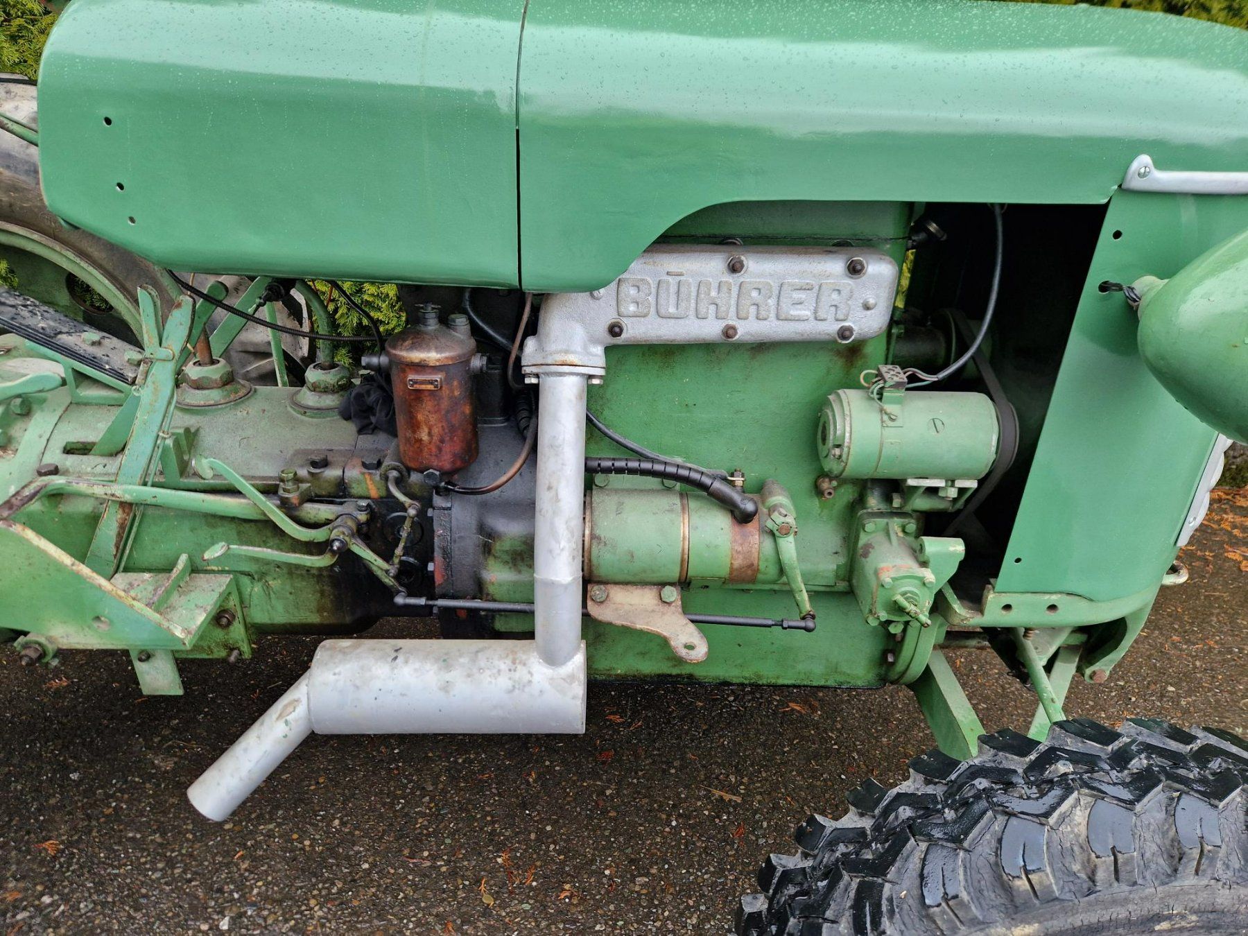 Bührer Trattori: Oldtimer Traktor Bührer BD3, Jg. 1947 – Difettoso da Dürnten venduto da Bachtel84 7