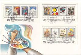 UNO, 40 Jahre WFUNA, Combo-FDC 1986