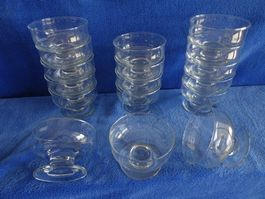 Glas. Dessert-Schalen 16 Stück Ø10,5cm. Höhe 7,5cm