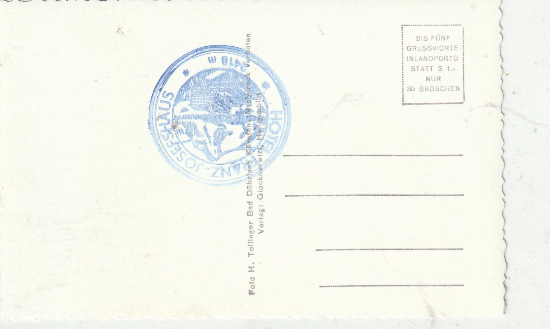 Cartes postales: Grossglöckner – D'occasion à Lumbrein par made02 1