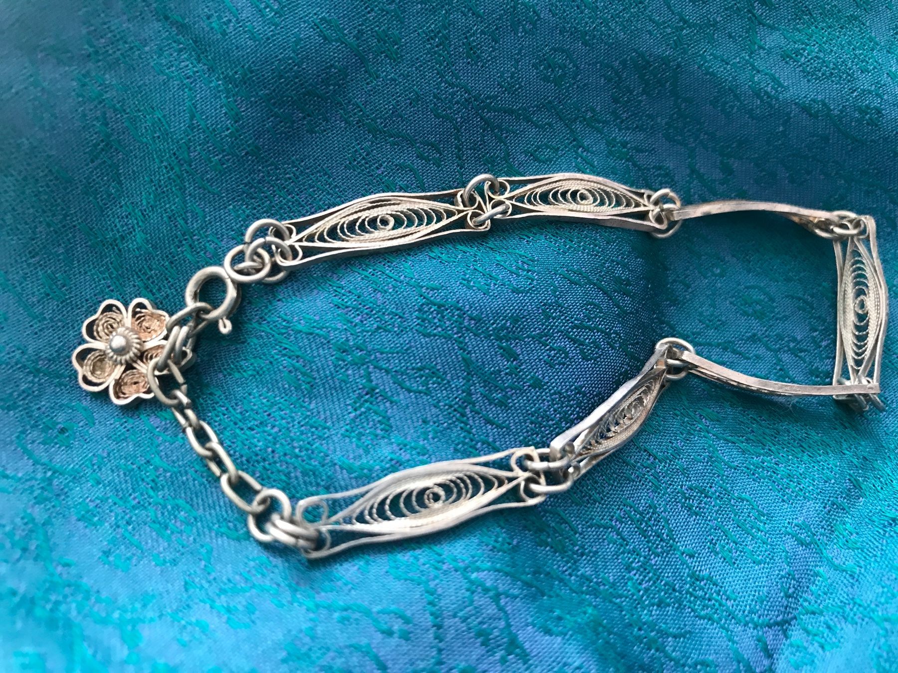 Armbänder & -reifen: Silber Armband mit Kleeblatt – Gebraucht aus Wettingen von Andres54 2