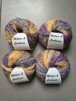 4 x 25 Gramm Mohair Cashmere Wolle Nylon